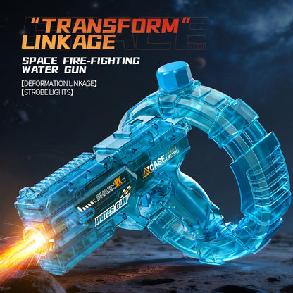 🚀 Transforming Space Water Blaster 💦 High-Power, Nonstop Spray Gun for Epic Summer Fun 🔥