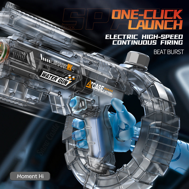 🚀 Transforming Space Water Blaster 💦 High-Power, Nonstop Spray Gun for Epic Summer Fun 🔥