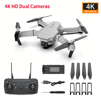 Stop Blurry Shots & Short Flights – Upgrade to a 4K HD Camera Drone
