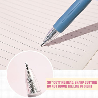 Cartoon Pattern Student Utility Knife Pen