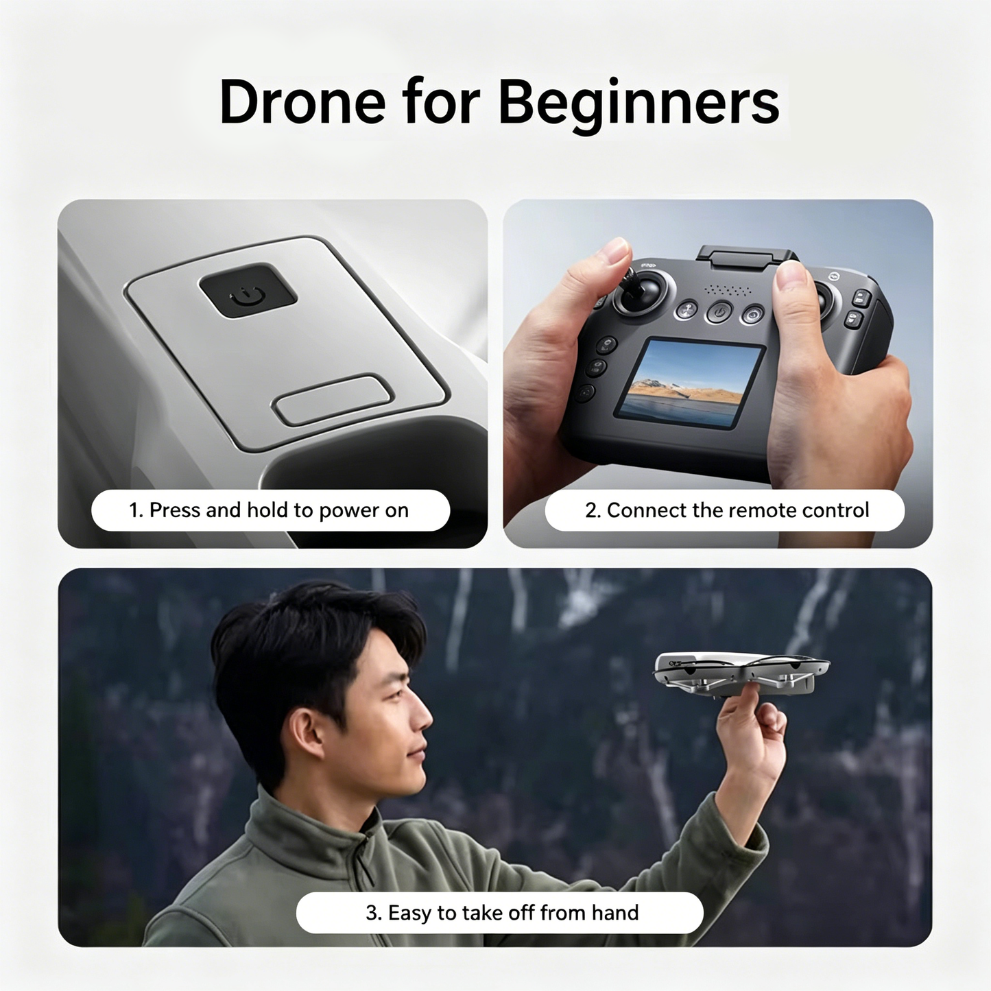 🚁19%OFF Today Smart Drone Pro – Easy to Fly with Intelligent Stability & Control