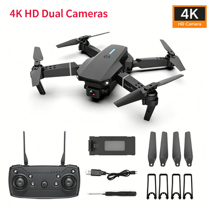 Stop Blurry Shots & Short Flights – Upgrade to a 4K HD Camera Drone