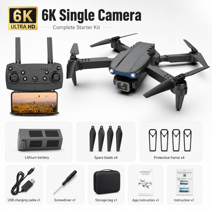🚁 70% OFF Today – Limited-Time Deal: Foldable HD Camera Drone with Smart Obstacle Avoidance