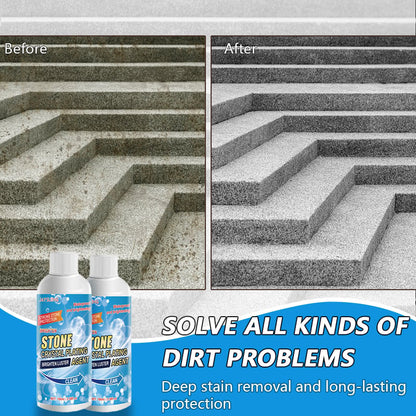 Stone Stain Remover Cleaner - Effective Removal of Oxidation, Rust, Stains