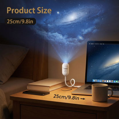 ✨ Modern Starry Sky Lamp – USB Galaxy Projector for Cozy Nights 🌙