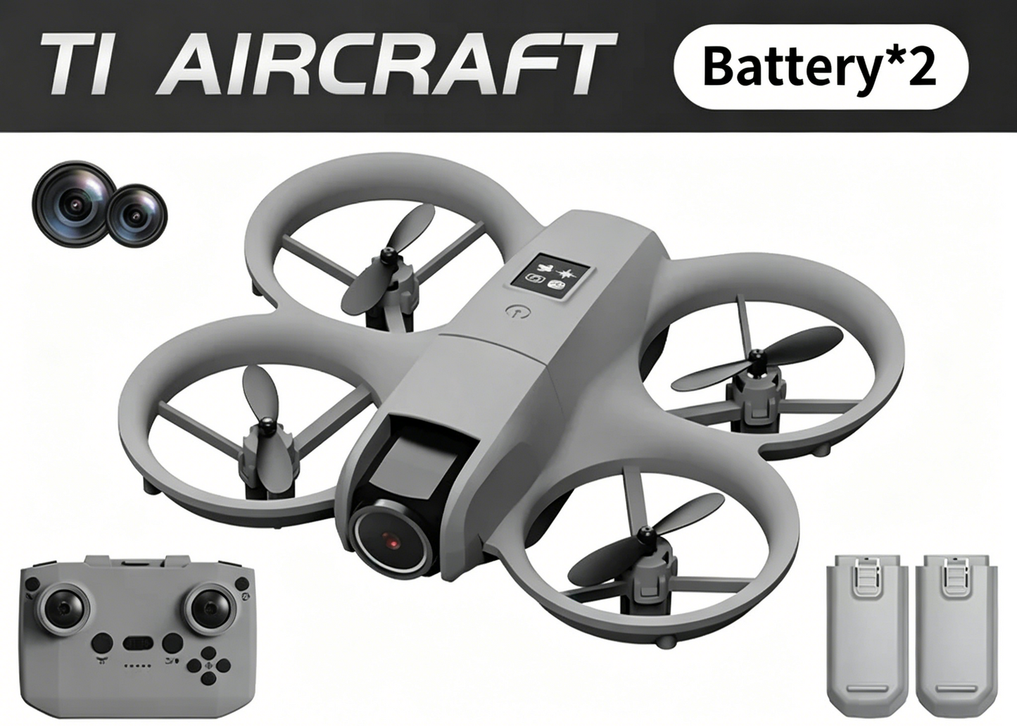 🚁19%OFF Today Smart Drone Pro – Easy to Fly with Intelligent Stability & Control